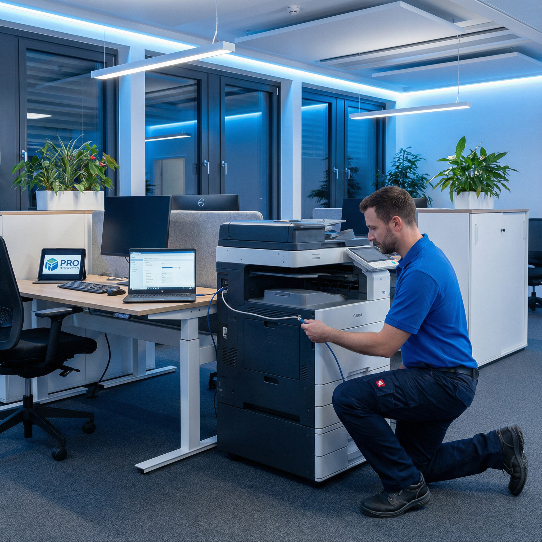 Setting Printer & Sharing